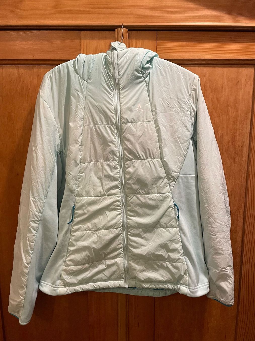 Schoeffel Jacken: Schöffel Isolationsjacke hellblau mit Kapuze, Gr. 44 – Gebraucht aus Uster von jelk 6