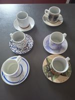 6Tasses espressoet soucoupes 