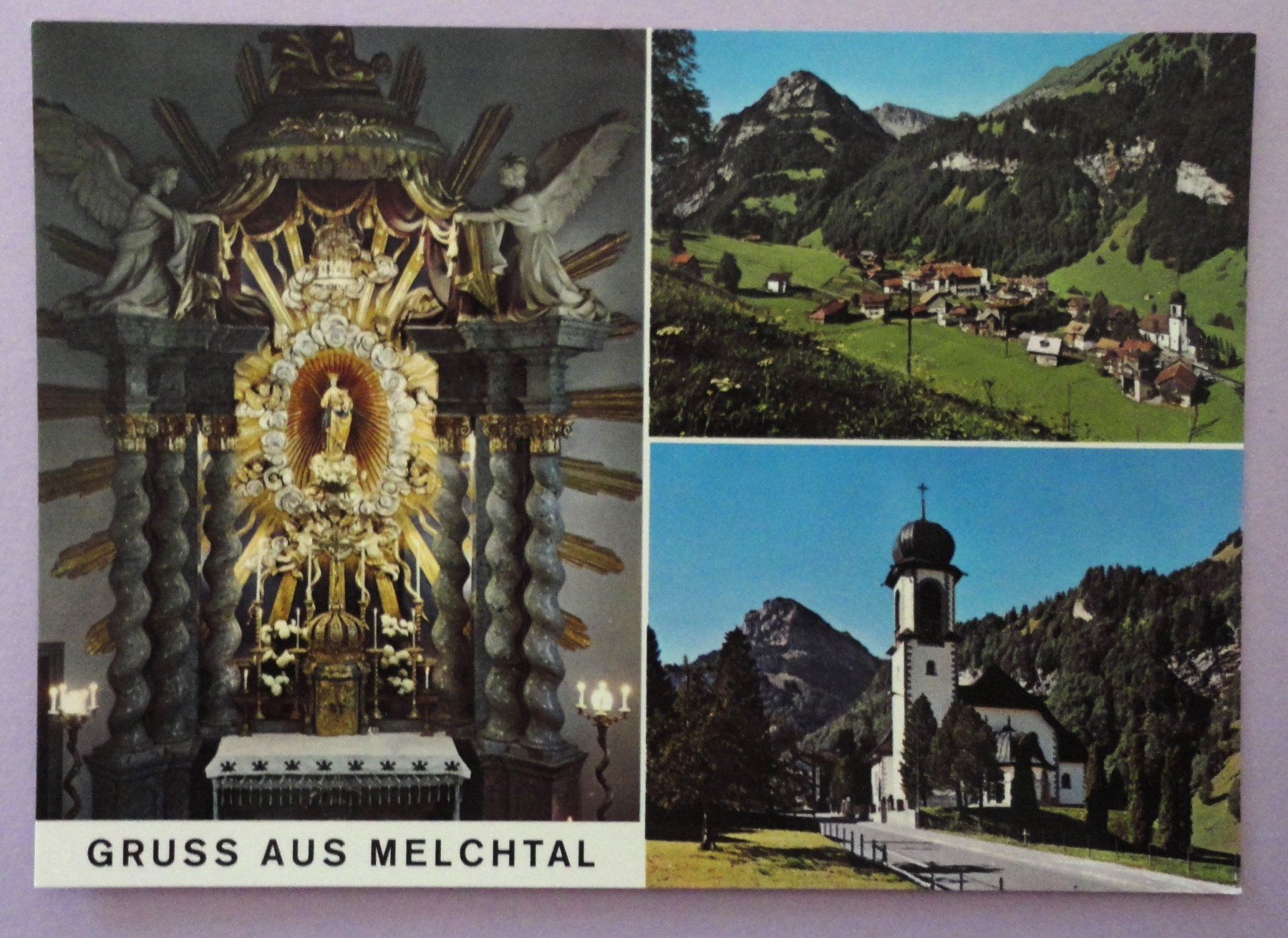 Ansichtskarten: Melchtal / Zentralschweiz – Gebraucht aus Fétigny von Billy2miny