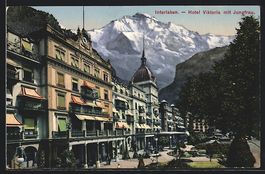 Interlaken, Hotel Viktoria mit Jungfrau