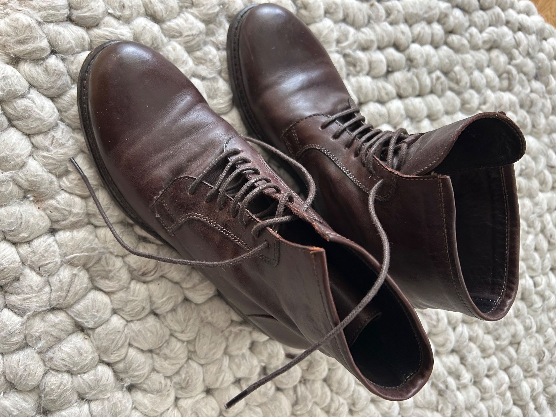 Damenschuhe: Italienische Stiefelette hand made – Neu (gemäss Beschreibung) aus Feuerthalen von Anna_Swift 1