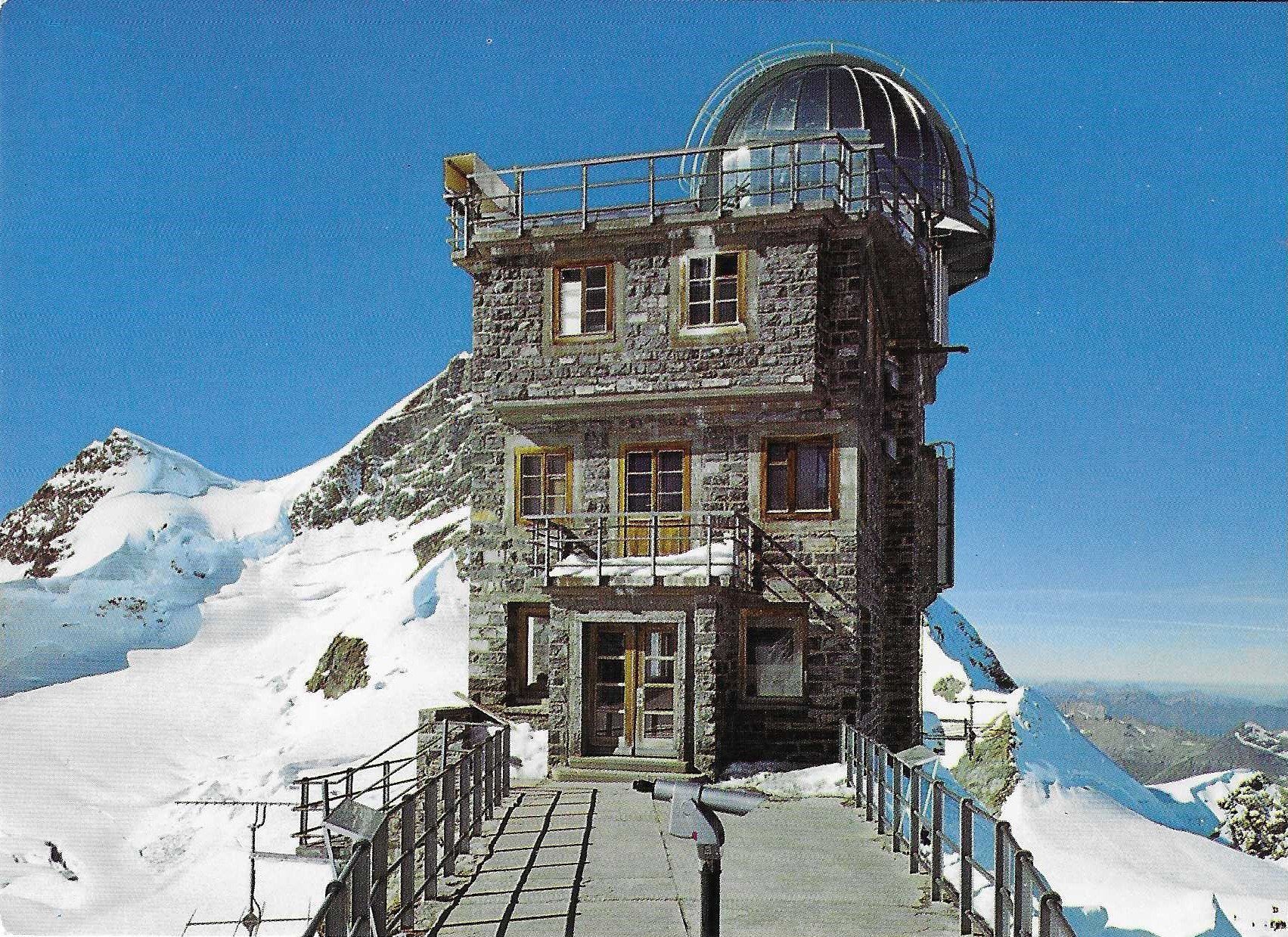 Cartoline postali: Jungfraujoch Sphinxterrasse BE – Usato da Rothrist venduto da Stranglehold