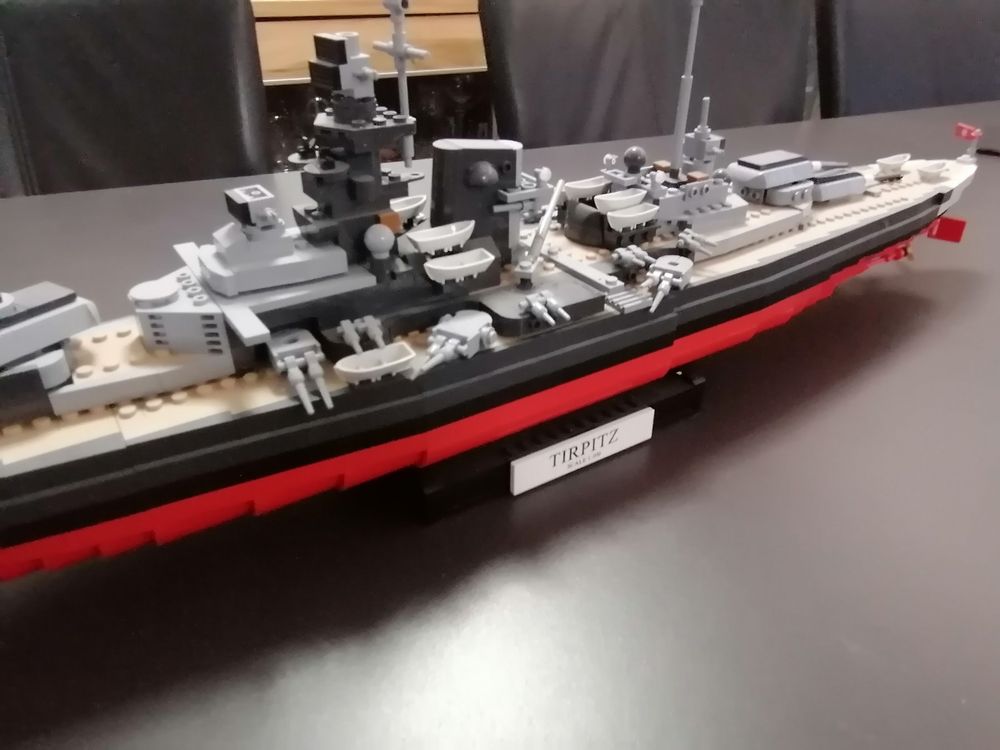 Briques COBI – Bateau De Guerre Tirpitz – Seconde Guerre Mondiale – Modèle Militaire
