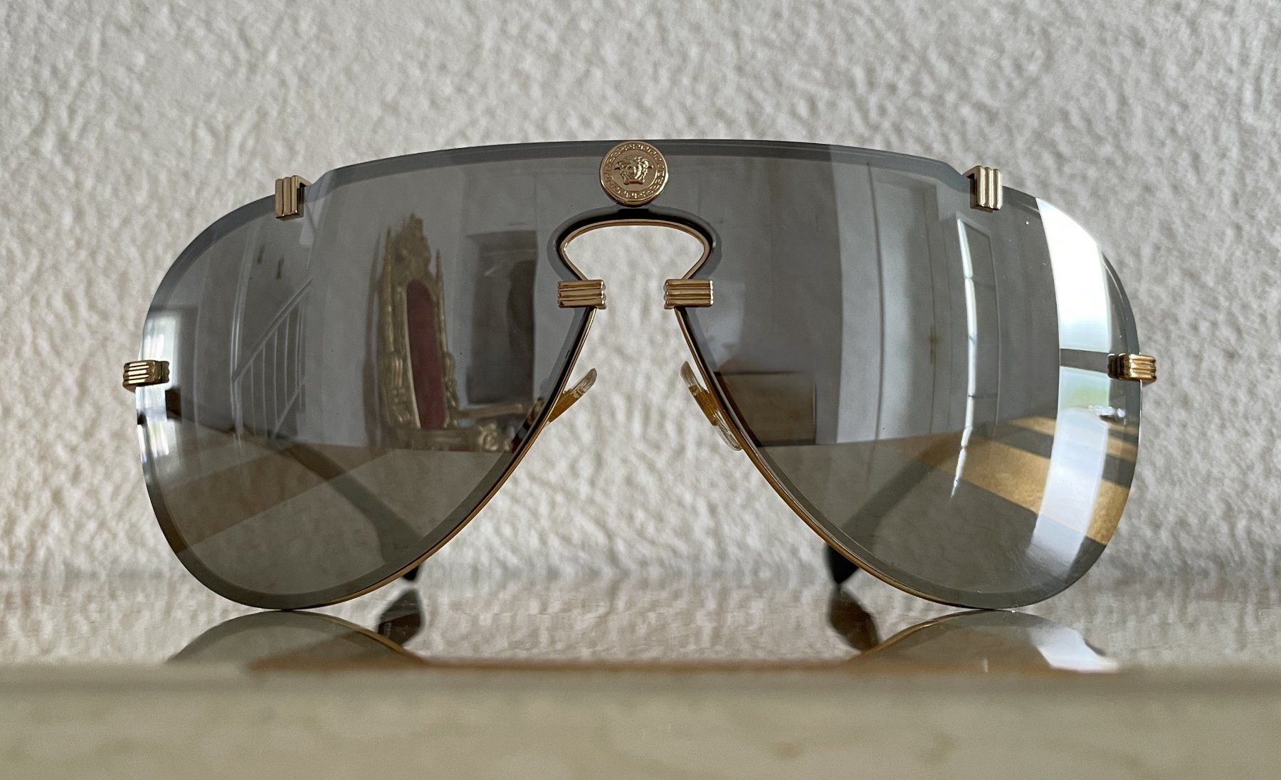 Versace Occhiali & Lenti: Versace Sonnenbrille verspiegelt – Usato da Sins venduto da den_z9gy