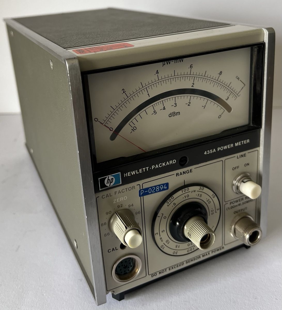 Hewlett Packard Misurare: Hewlett-Packard HP 435A Power Meter professionelles HF Mess – Usato da Oberhofen Thun'see venduto da SwissTreasure 1