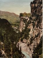 Photochrom P.Z. um 1890 - Viamala, Graubünden, Vintage