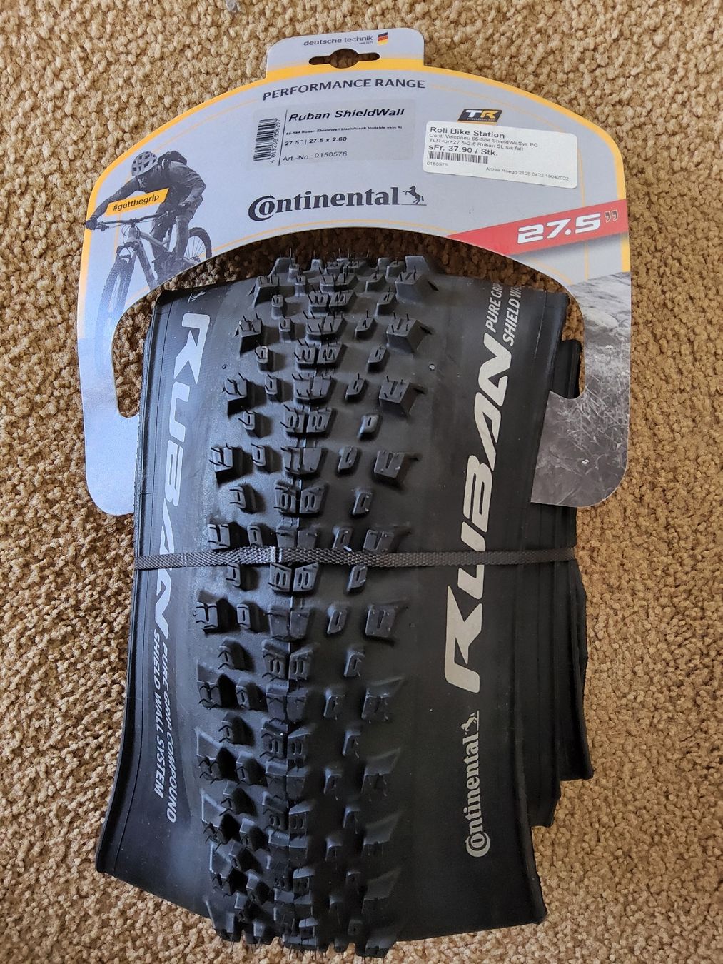 Continental Pezzi di ricambio: Mountain Bike Reifen 27.5" – Nuovo e nell'imballaggio originale da Niederbipp venduto da donaldo11 1