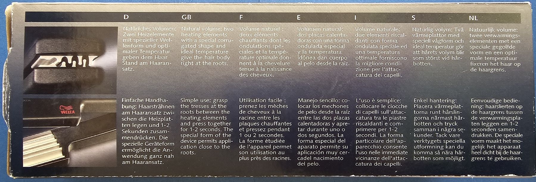 Altro per la cura del corpo: Wella Volumaster Björn Axen Haar – Usato da Wenslingen venduto da Slinky 4