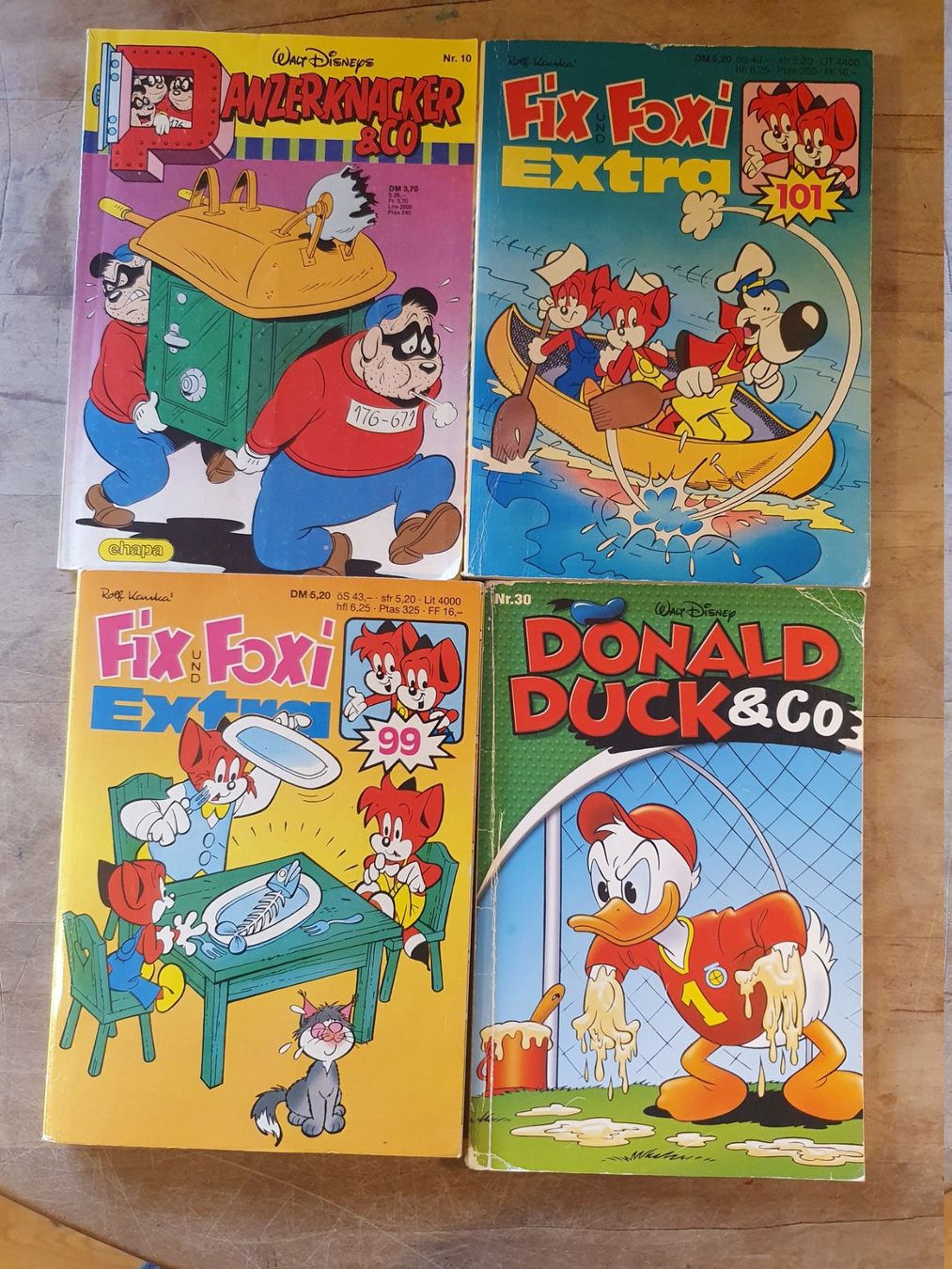 Libri: 4 Stk Walt Disnsey Comics Disney Disney – Usato da Zürich venduto da loosebone