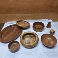 Sehr schönes Lot an div. Holzware, versch. Holzarten