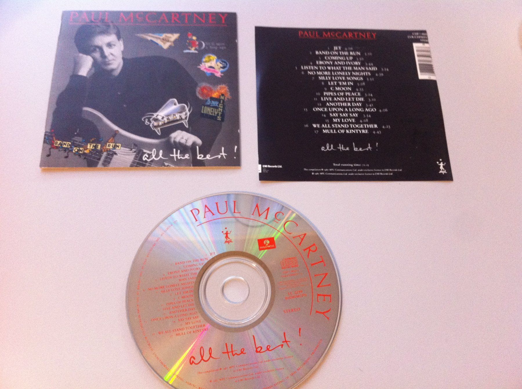 CD: CD Paul Mc Cartney 1987 – Usato da Brunnen venduto da Artemis53 2