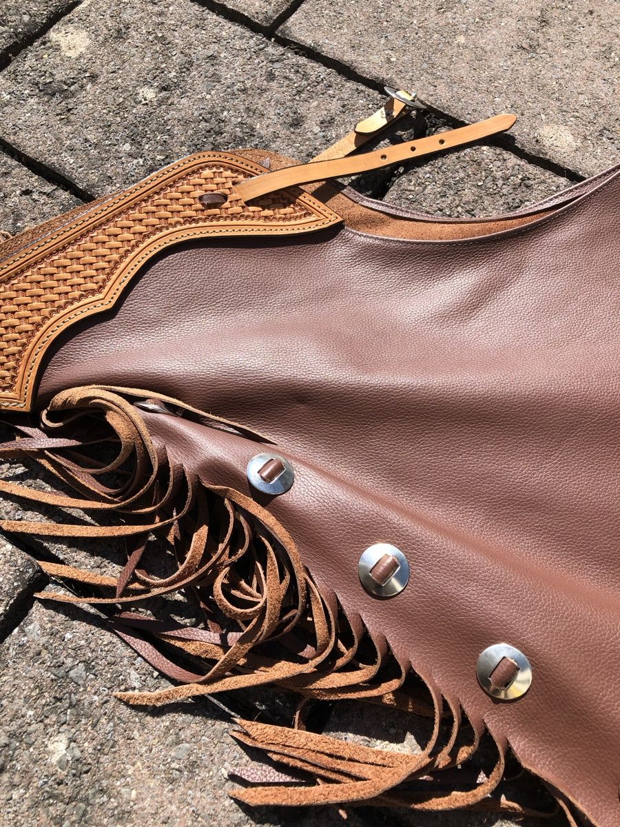 Pantalons: Western Chaps – Neuf avec emballage d'origine à Schlossrued par River-Tack-1 1