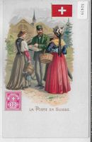 La Poste en Suisse - Die Schweizer Post - Litho