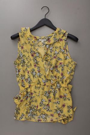 MAX STUDIO Ärmellose Bluse Gr. S gelb