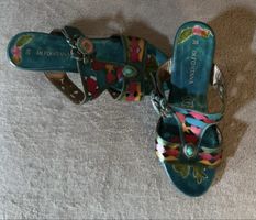 Sandales DI FONTANA multicolores cuir taille 38