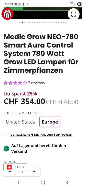 Lampade: LED-Wachstumslicht der neusten Generation – Usato da Inkwil venduto da bea_jp7g 2