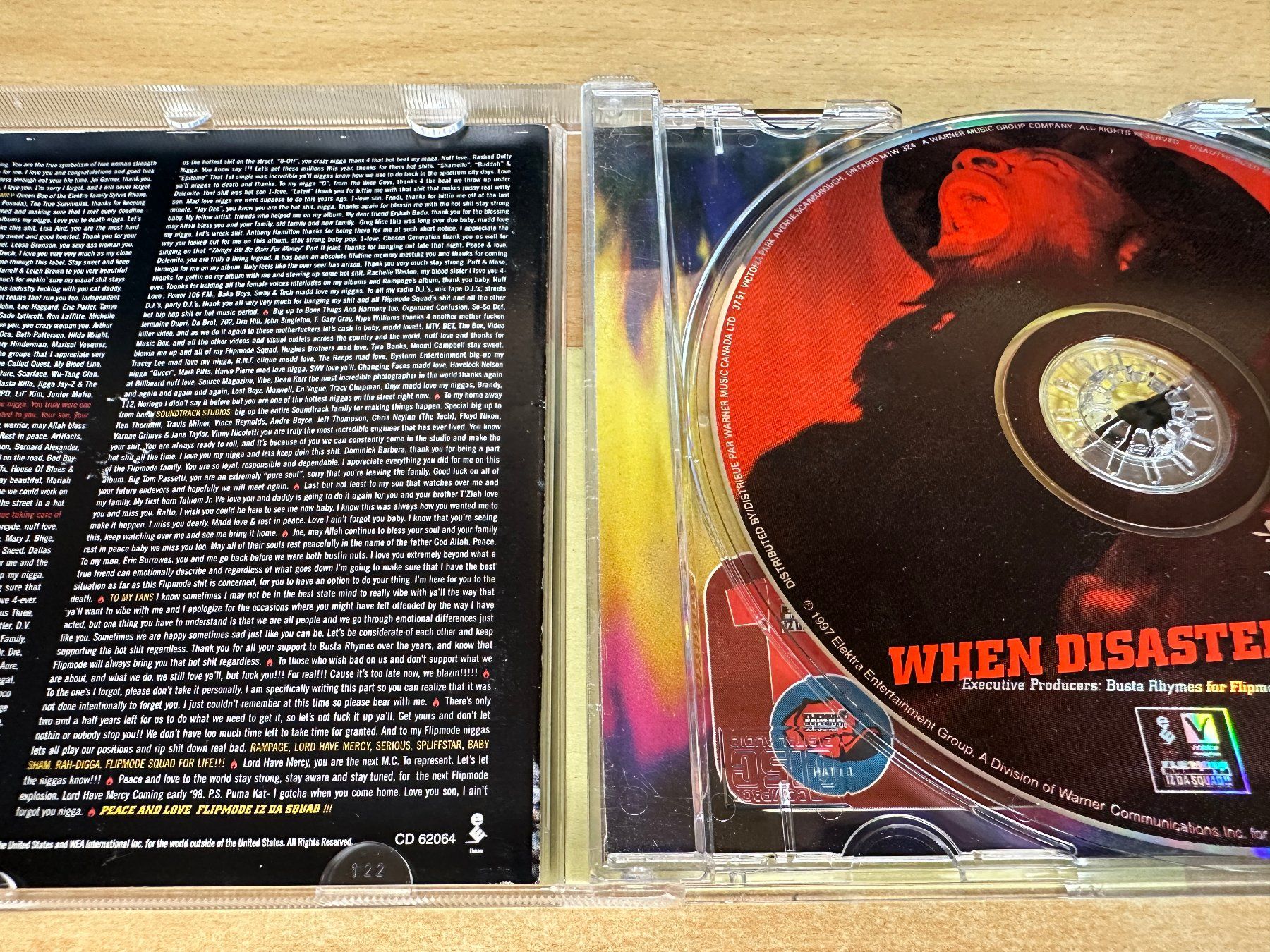 CD: Y3 Busta Rhymes – When Disaster Strikes... – Usato da Rikon im Tösstal venduto da Alpenmutz 2
