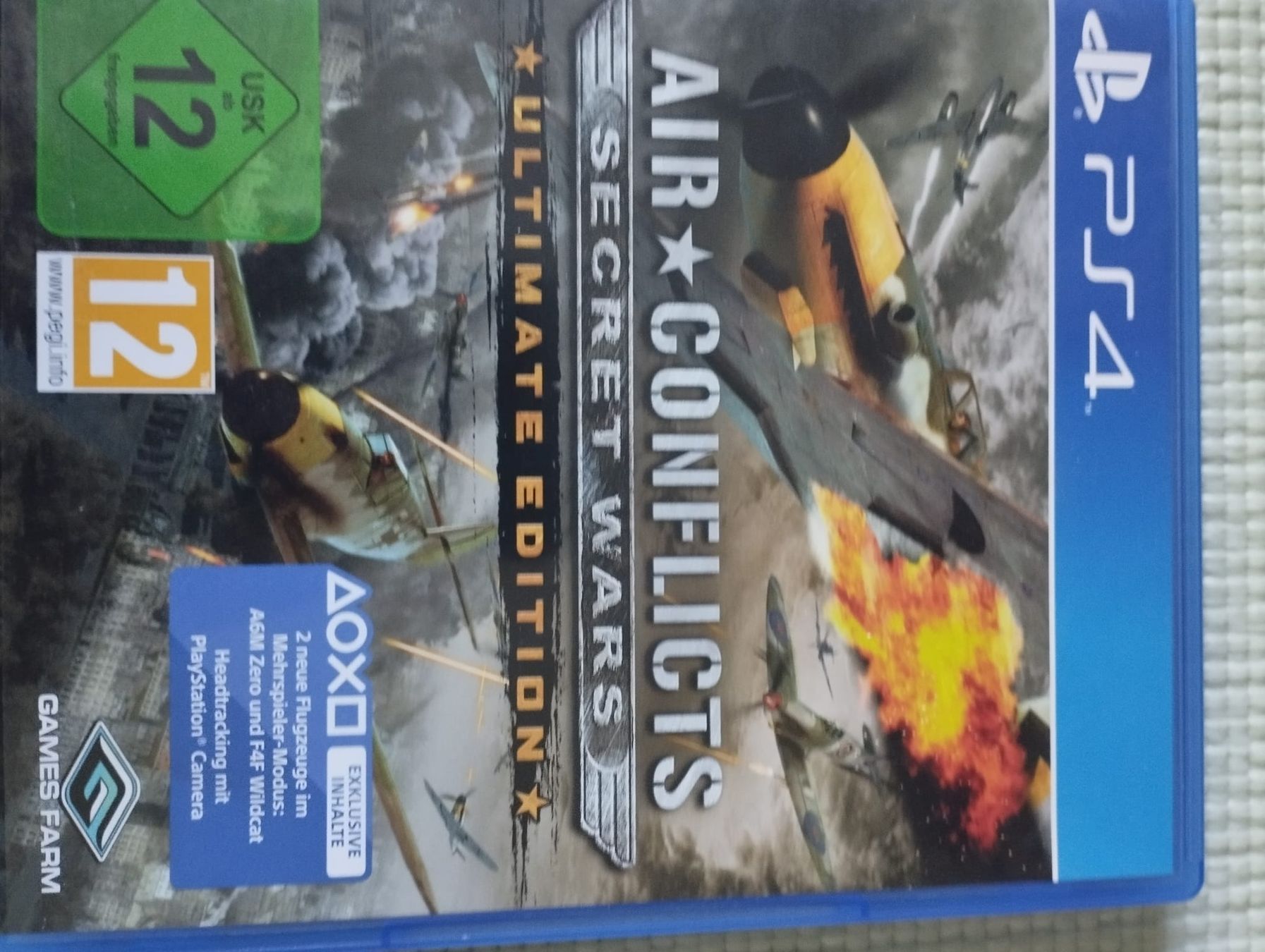 Giochi: Air conflicts. Secret wars - ultimate edition. PS4 – Usato da Basel venduto da iom_9