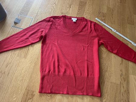 Roter Damenpullover Laura Kent Gr. 42
