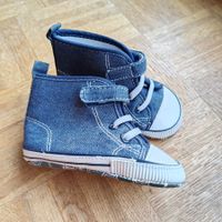 Baby Schuhe Gr 19 (13cm) Krabbelschuhe Jeans