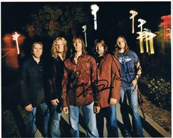 Tesla US Rockband Autogramm signiert Foto 20x25cm
