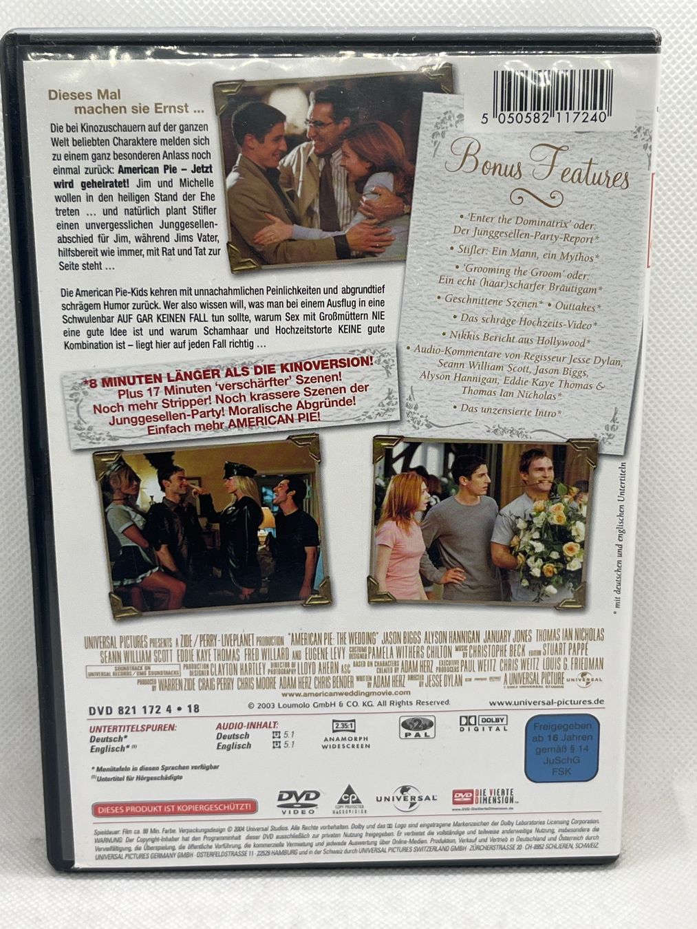 Alle DVDs: American Pie - Jetzt wird geheiratet! DVD – Gebraucht aus Hinterkappelen von Kim1992 1