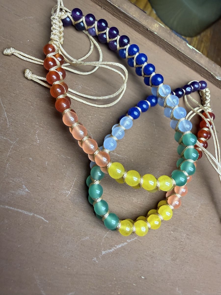 Armbänder & -reifen: Chakra bracelets gemstone bead set new 9 units – Neu und originalverpackt aus Wald ZH von Carloiten 2