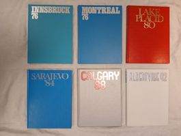 Olympia Bildband-Sammlung – 1976 bis 1992 Winter & Sommer