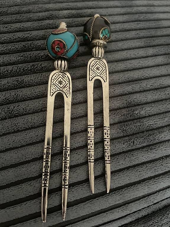 Haarschmuck: Boho haargabel haarnadel – Gebraucht aus Dübendorf von Aber_trotzdem