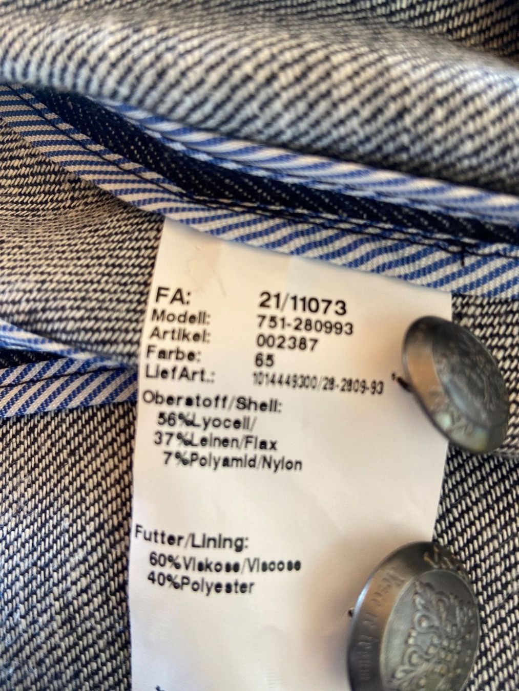 Giacche: Blazer Globus 36 comme neuve – Usato da Epalinges venduto da madeleine05 2