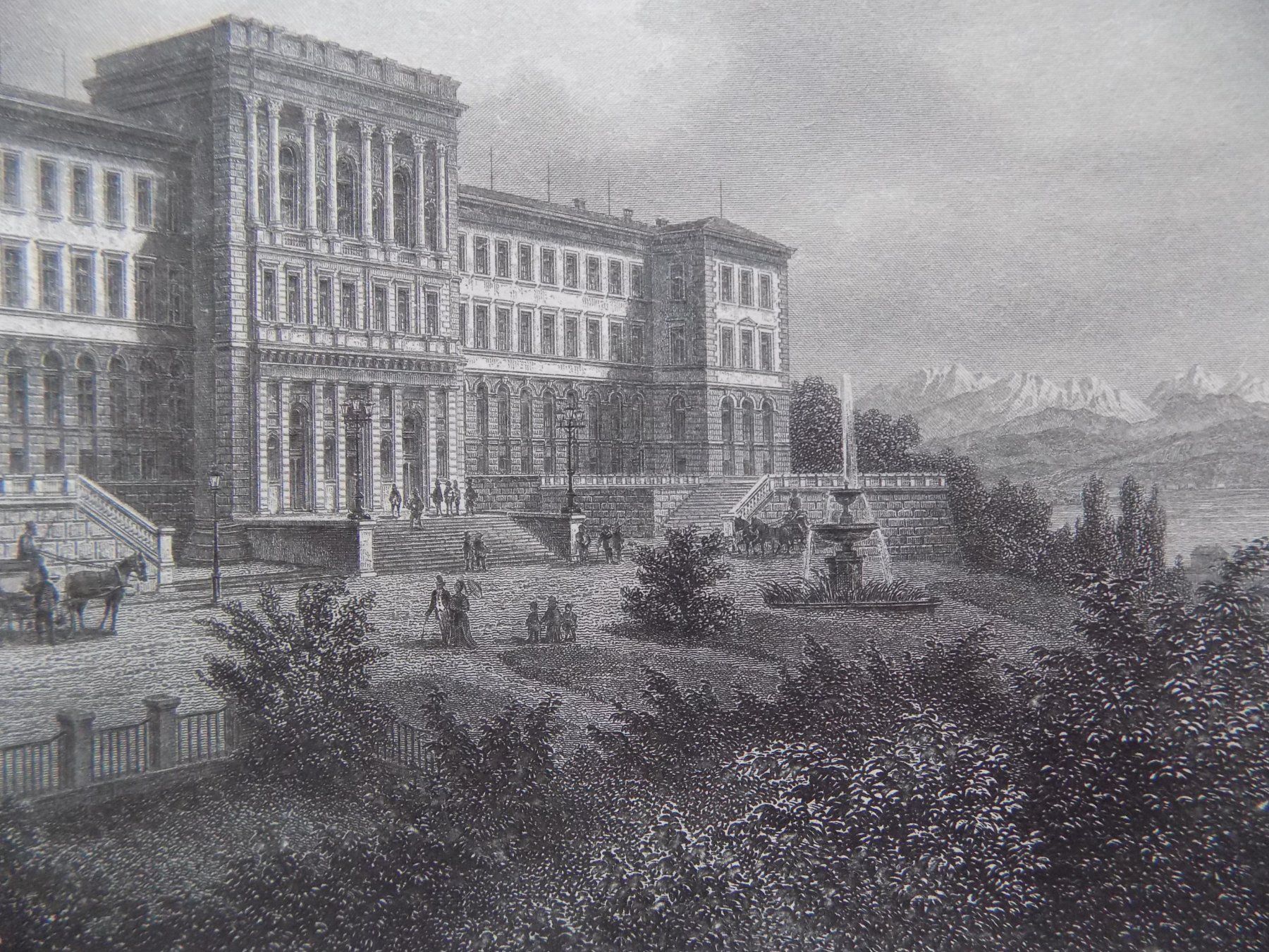 Stiche: Das Polytechnikum in Zürich – Gebraucht aus Risch von Antikfee 2