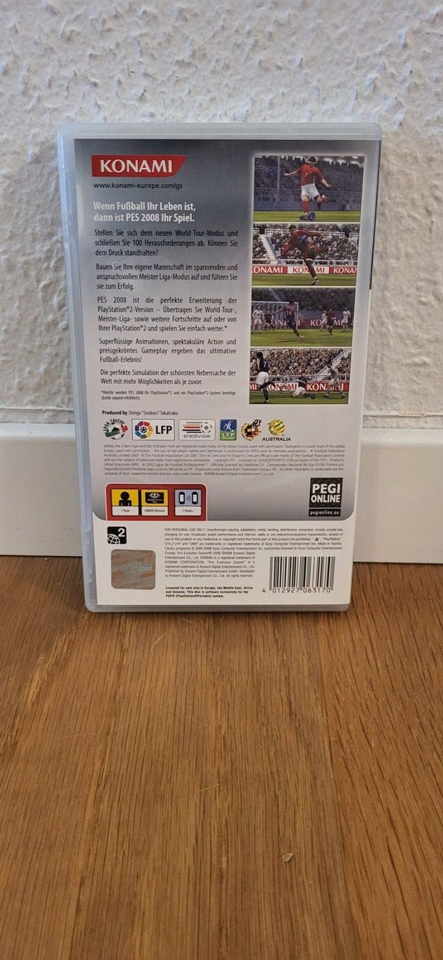 Sony Giochi: PSP - PES 2008 Pro Evolution Soccer – Usato da Münsingen venduto da DigitaleSpielecke 1
