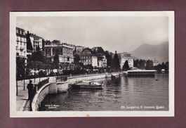 LUGANO - Il nuovo Quai - 1934