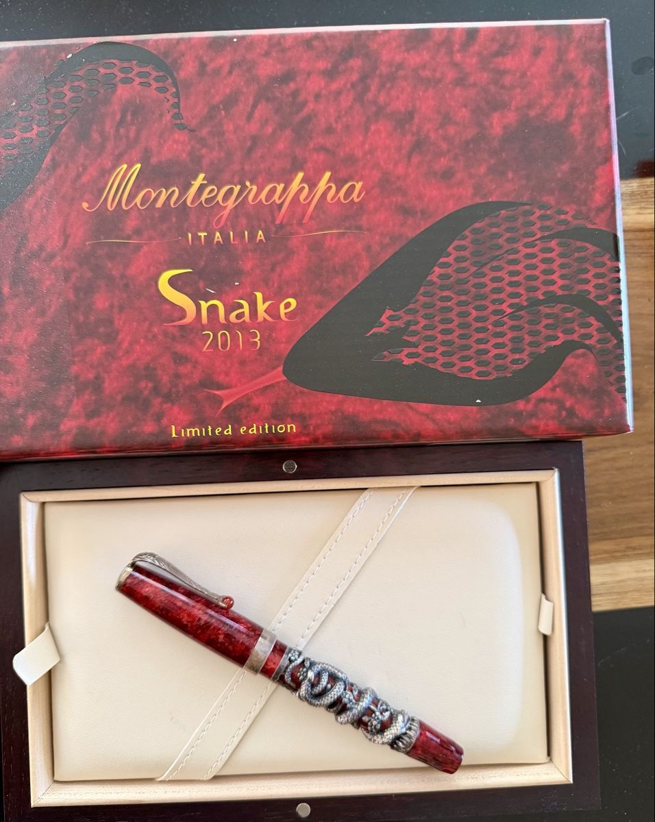 Montegrappa Stifte & Marker: Montegrappa Snake 2013 Füllfederhalter – Neu (gemäss Beschreibung) aus Gockhausen von geo_ydf6 1