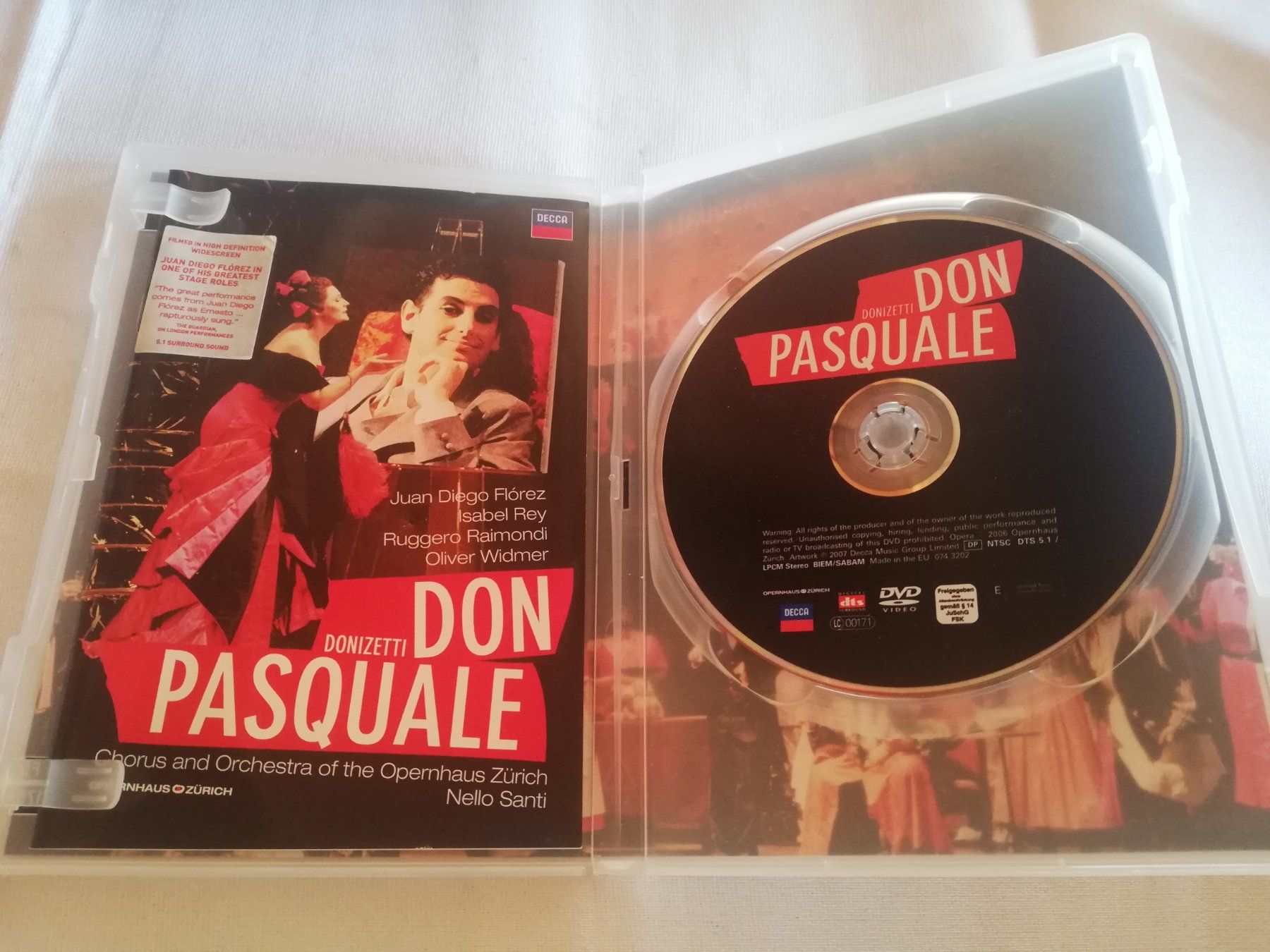 Tutti i DVDs: GAETANO DONZETTI - DON PASQUALE – Usato da Bern venduto da Vinylsound.ch 2