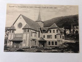 Cernier - L'inauguration de l'eglise 1909