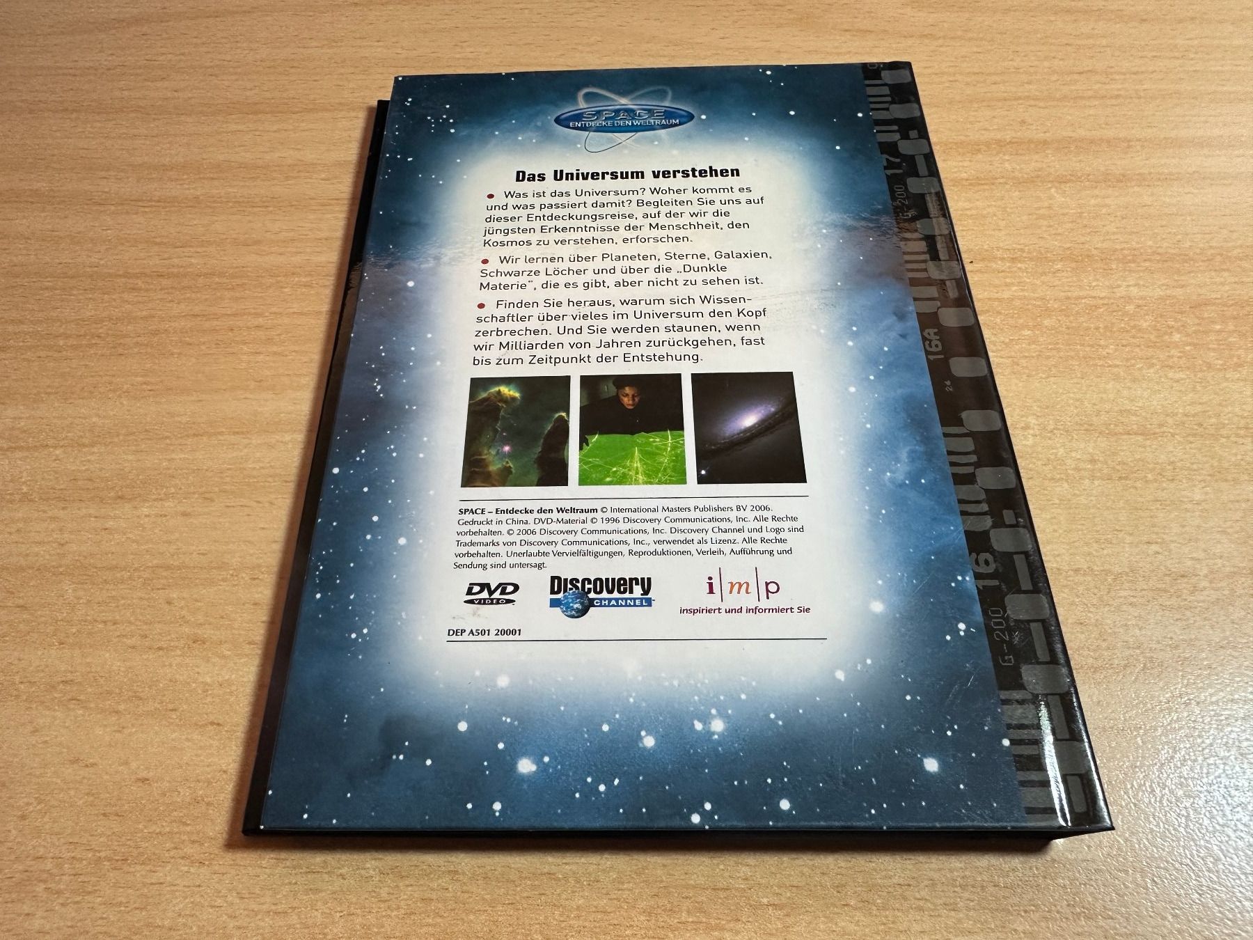 Tutti i DVDs: Das Universum Verstehen Discovery Channel - DVD – Usato da Rikon im Tösstal venduto da Alpenmutz 1