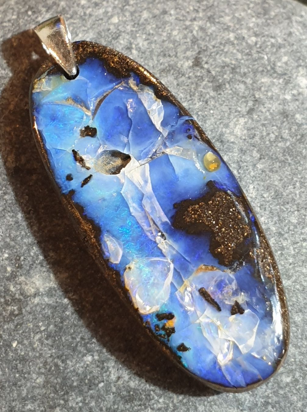 Ciondoli: Boulder Opal Anhänger. – Nuovo (secondo la descrizione) da Niederbüren venduto da Raphael014 1