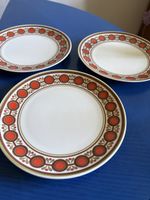 Assiette plate Winterling design vintage 70s