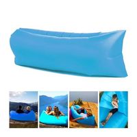 Aufblasbarer Liegesack Air Lounge Liegesofa Luftsofa Rot