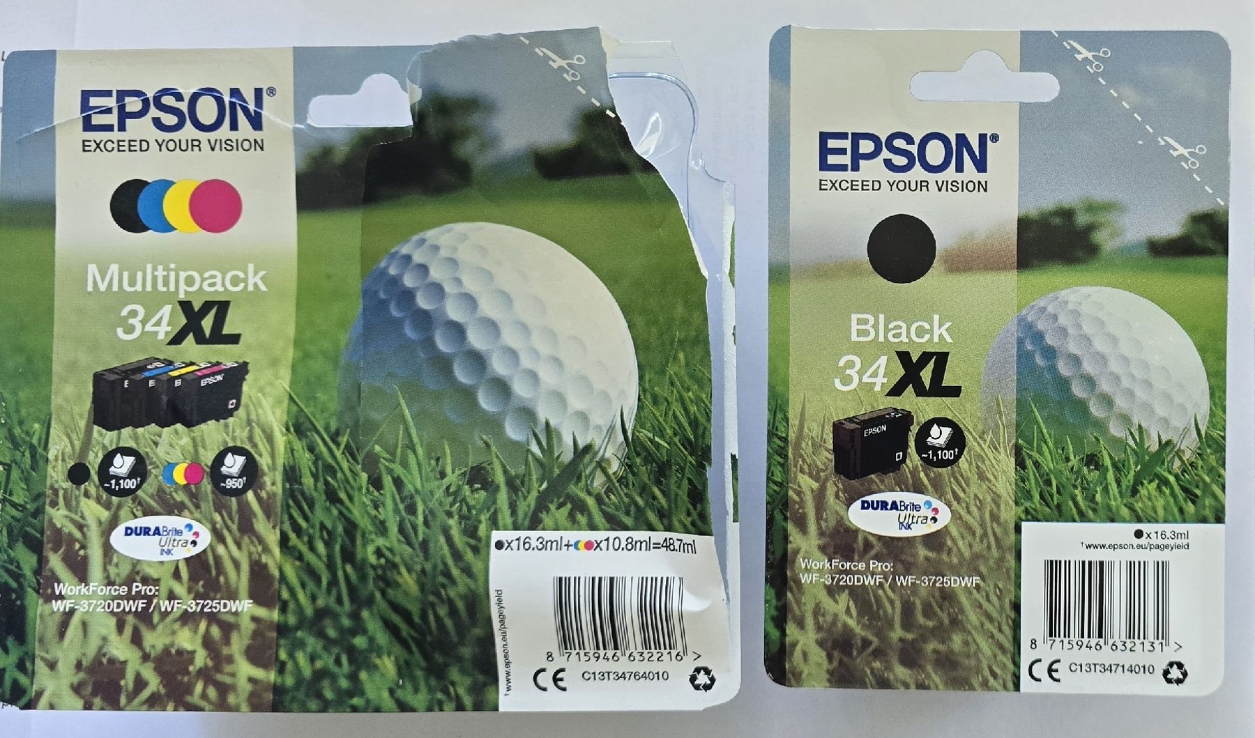 Epson Cartucce per stampanti & toner: Druckerpatronen Epson 34 XL Multipack – Nuovo (secondo la descrizione) da Winterthur venduto da Excite