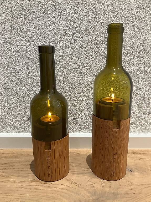 Alle Dekorationen: 2 Weinlichter von Weinlicht.ch – Gebraucht aus Schnottwil von Maggie20