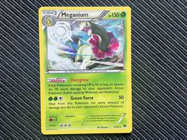 Pokemon Meganium Holo XY Break Point near Mint