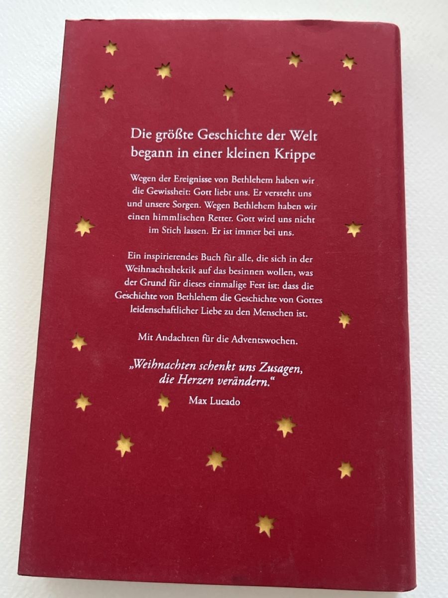 Libri: Max Lucado: Das Geschenk von Bethlehem - Adventszeit – Usato da Forch venduto da tieckr 1