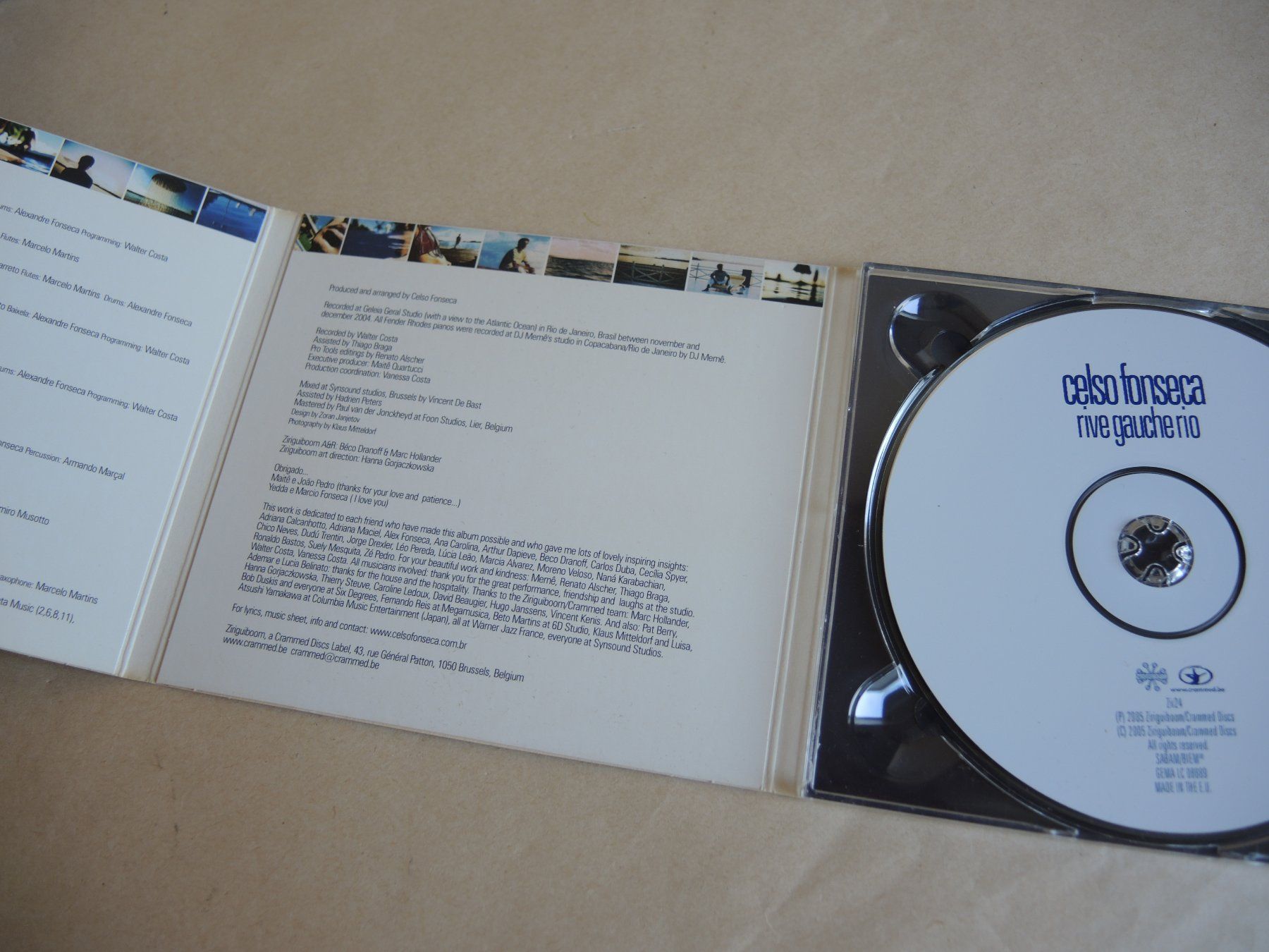 CD: Celso Fonseca - Rive Gauche Rio - CD – Usato da Rorschach venduto da maeck8 1