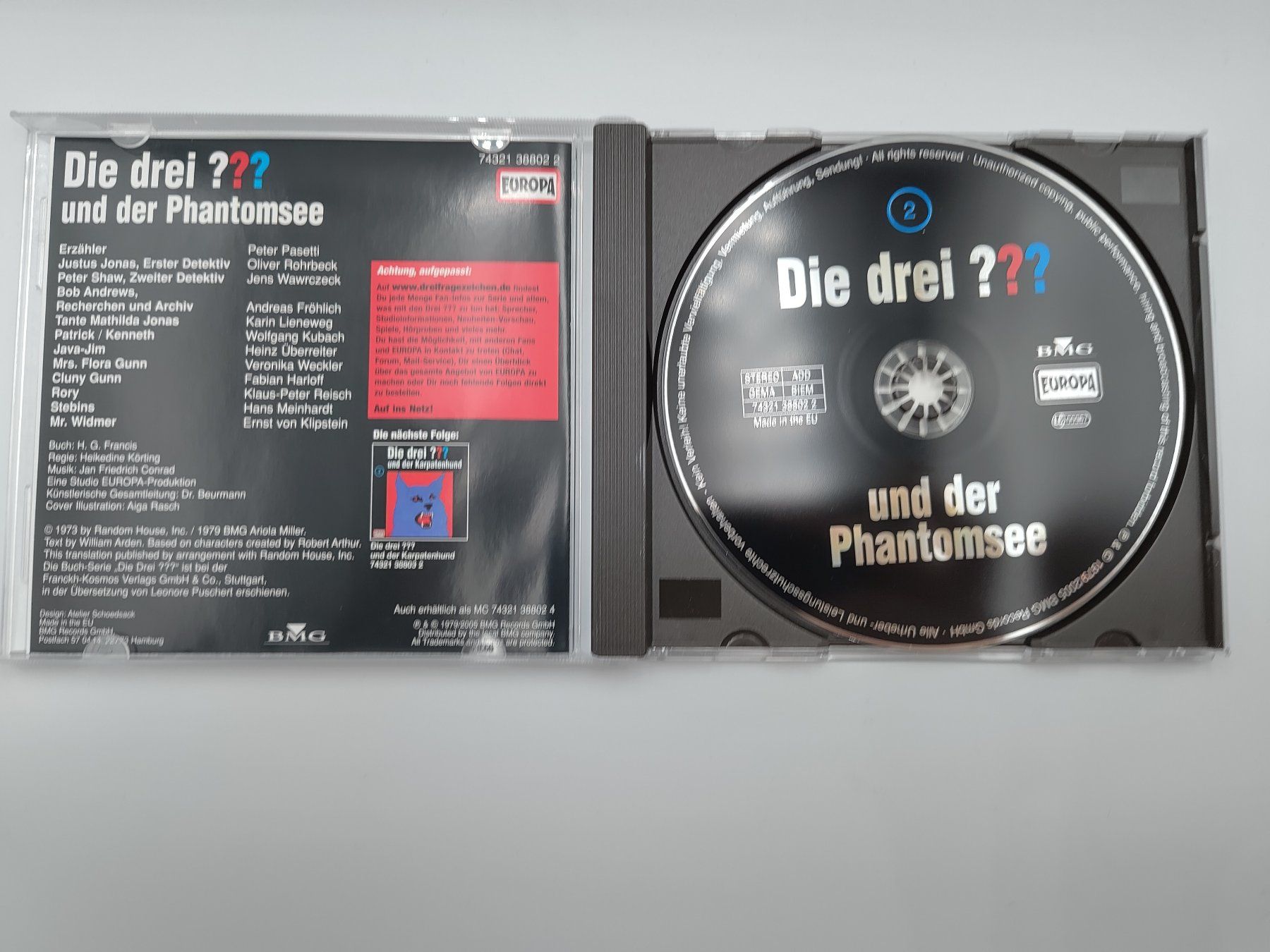 Audiolibri: Die drei Fragezeichen Folge 2 "und der Phantomsee" – Usato da Kloten venduto da SuperRetroPixels 2