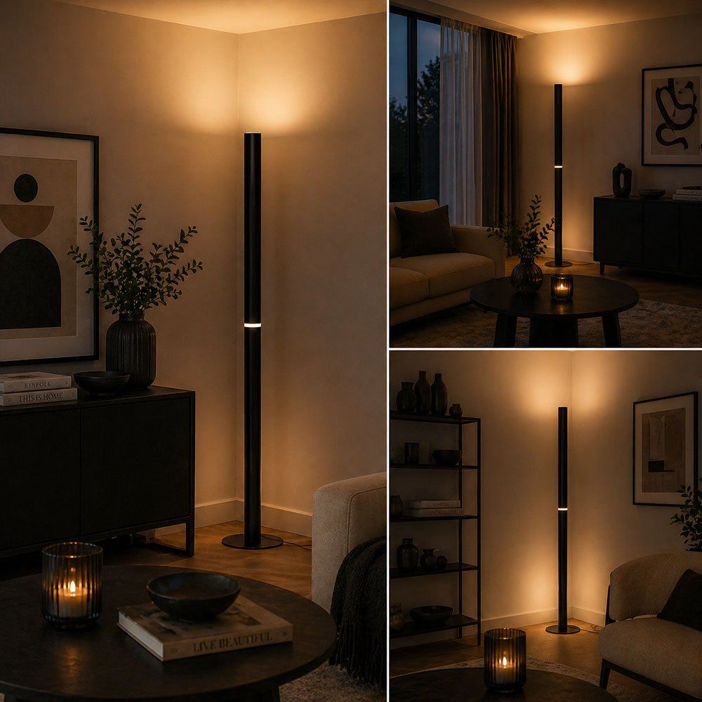 Lampade: Dimmbare SORIA LED-Stehlampe in schwarz – Nuovo e nell'imballaggio originale da Sissach venduto da mondilux 6