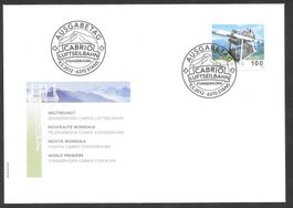 FDC 1433 Stanserhorn Cabrio Luftseilbahn ET Stans 9.5.2012