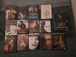 Lot de 13 DVD/Blu-Ray - Thriller, Action, Comédie!