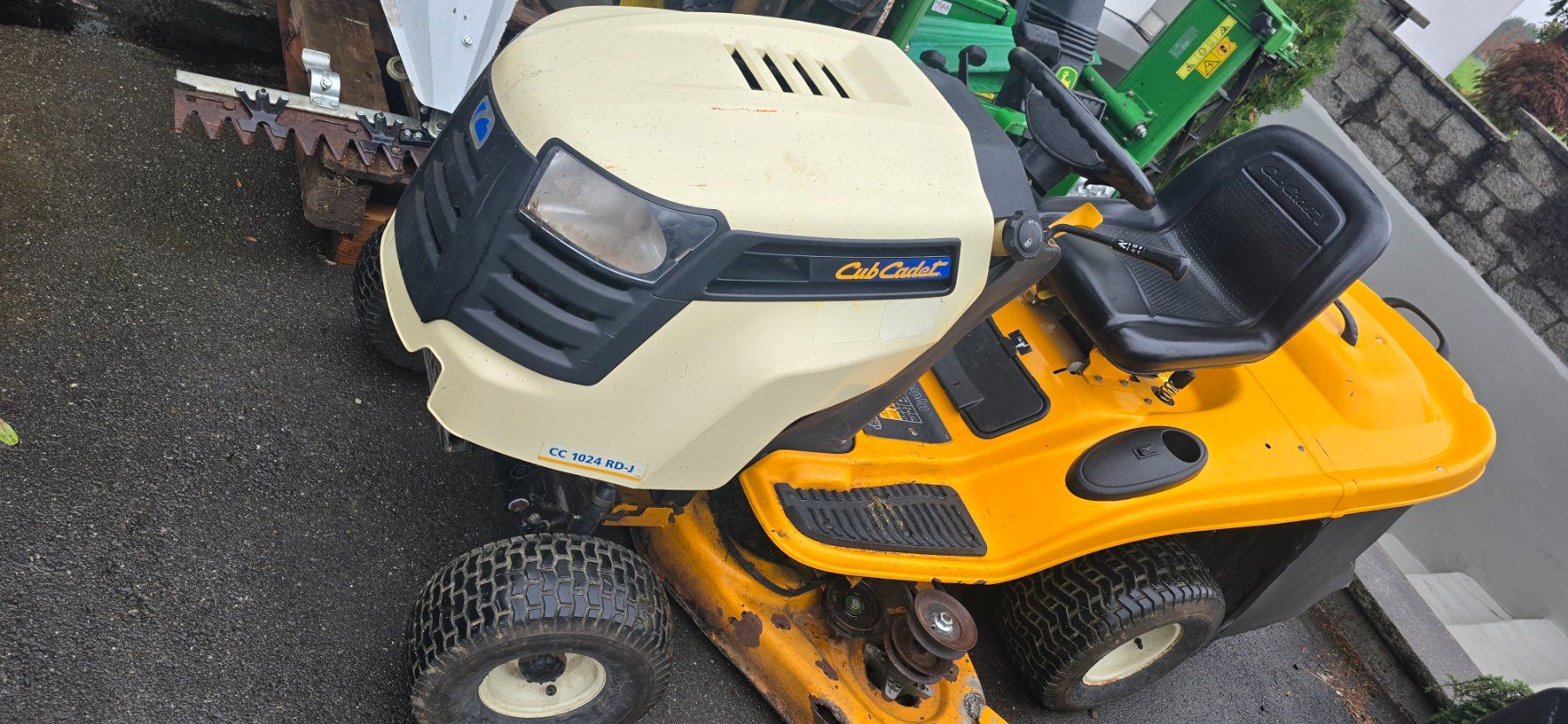 Rasenmäher: Cub Cadet Aufsitzmäher CC 1024,! – Gebraucht aus Rain von Fafan069 6